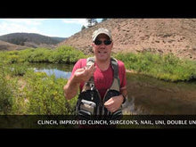 Load and play video in Gallery viewer, The Knot Kneedle® – More Time Fishing, Less Time Tying!